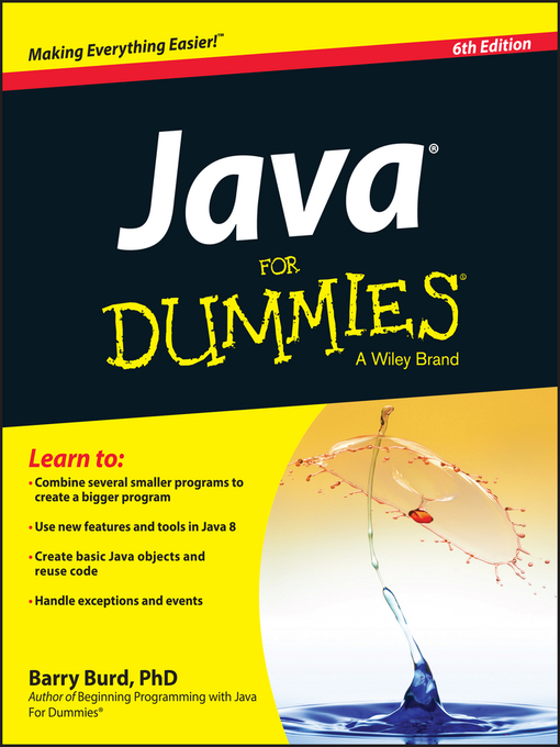 Title details for Java For Dummies by Barry A. Burd - Available